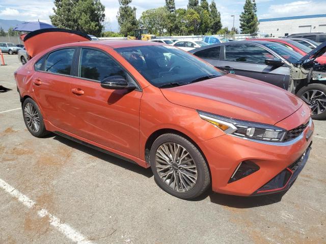 3KPF54AD3PE564182 - 2023 KIA FORTE GT LINE ORANGE photo 4