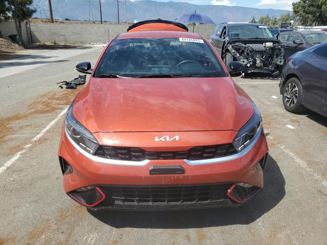 3KPF54AD3PE564182 - 2023 KIA FORTE GT LINE ORANGE photo 5