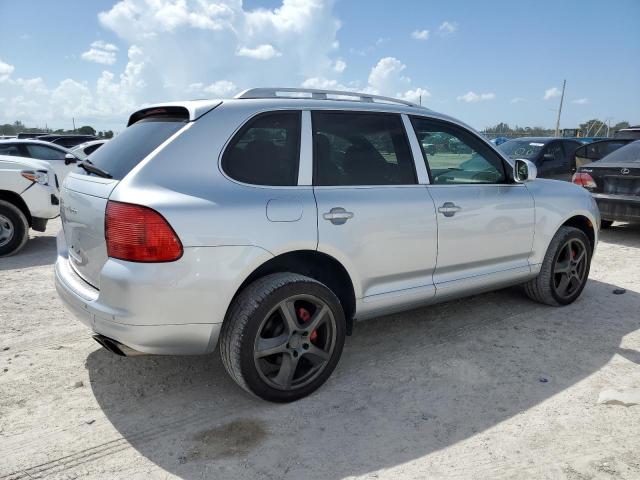 WP1AC29P85LA91577 - 2005 PORSCHE CAYENNE TURBO SILVER photo 3