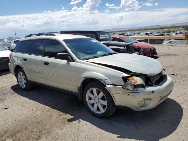 4S4BP61CX67317411 - 2006 SUBARU LEGACY OUTBACK 2.5I GREEN photo 4