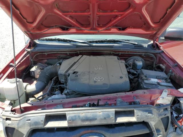 3TMJU62N08M068408 - 2008 TOYOTA TACOMA DOUBLE CAB PRERUNNER RED photo 11