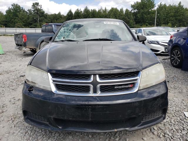 1C3CDZABXEN200212 - 2014 DODGE AVENGER SE BLACK photo 5