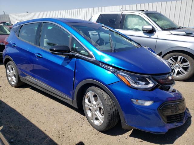 1G1FY6S02M4114513 - 2021 CHEVROLET BOLT EV LT BLUE photo 4