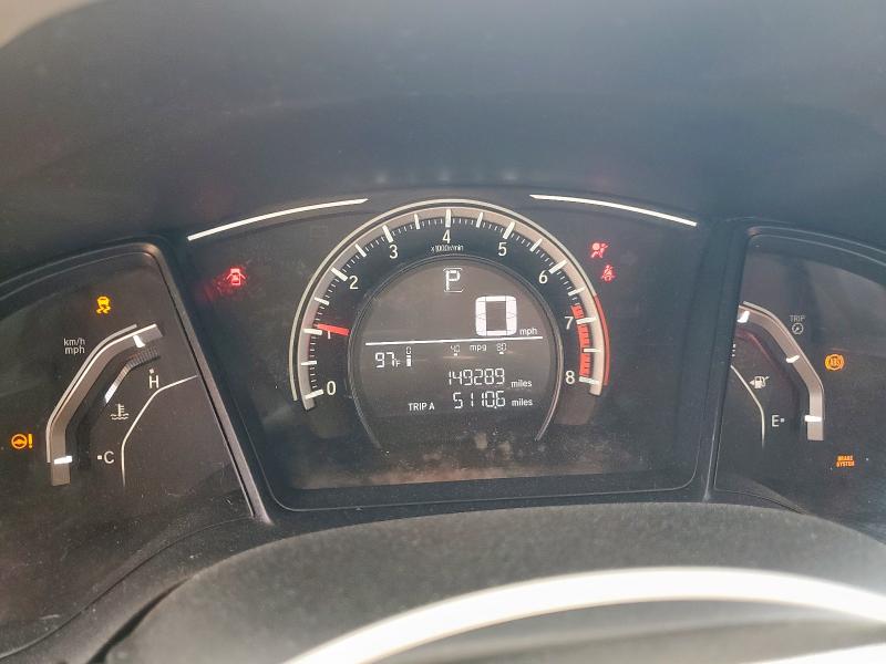 2HGFC2F5XJH550658 - 2018 HONDA CIVIC LX 灰色 照片 9