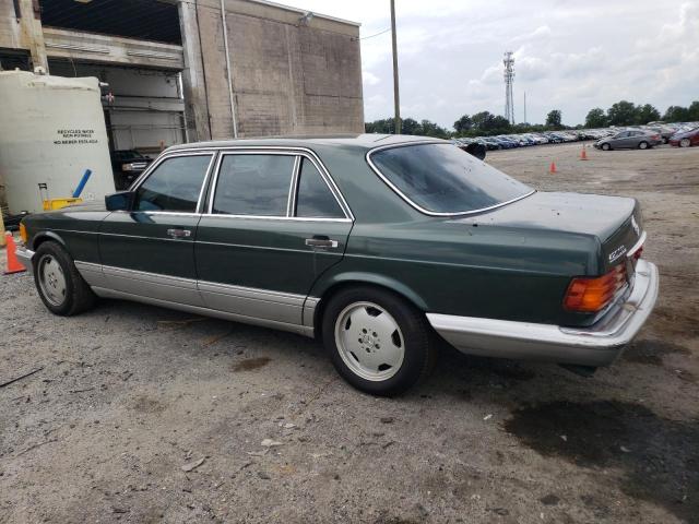 WDBCA35D3HA354283 - 1987 MERCEDES-BENZ 420 SEL GREEN photo 2