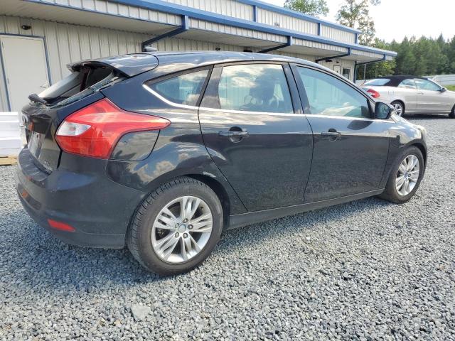 1FAHP3M22CL210877 - 2012 FORD FOCUS SEL BLACK photo 3