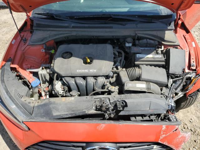 KMHTG6AFXLU027939 - 2020 HYUNDAI VELOSTER BASE Pomarańczowy zdjęcie 11