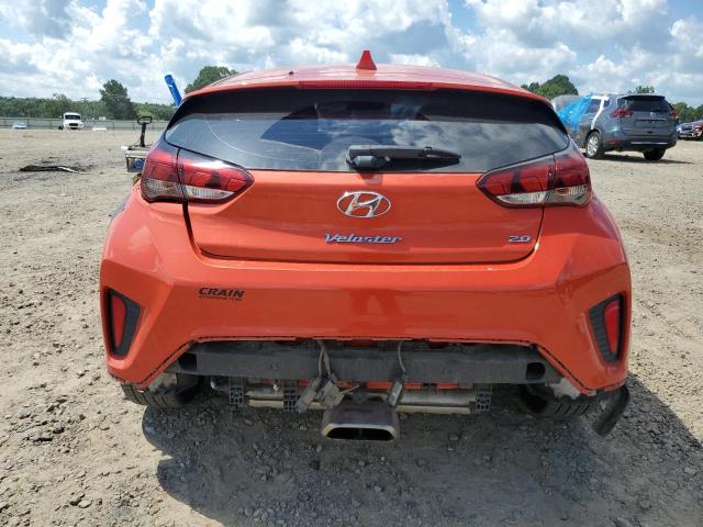 KMHTG6AFXLU027939 - 2020 HYUNDAI VELOSTER BASE Pomarańczowy zdjęcie 6