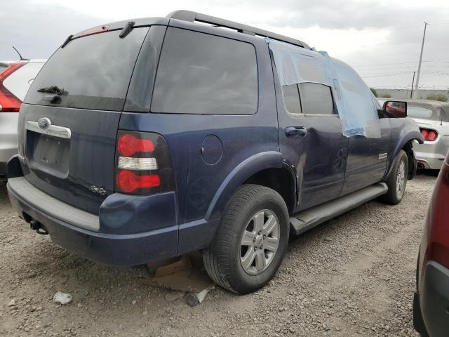 1FMEU73E28UA51199 - 2008 FORD EXPLORER XLT BLUE photo 3