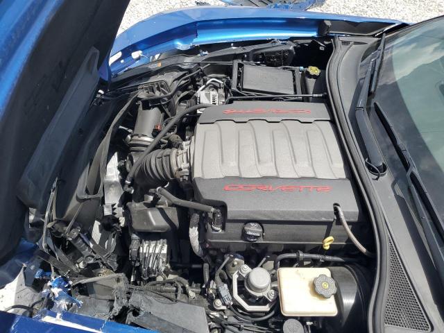 1G1YB2D79G5118053 - 2016 CHEVROLET CORVETTE STINGRAY 1LT BLUE photo 11