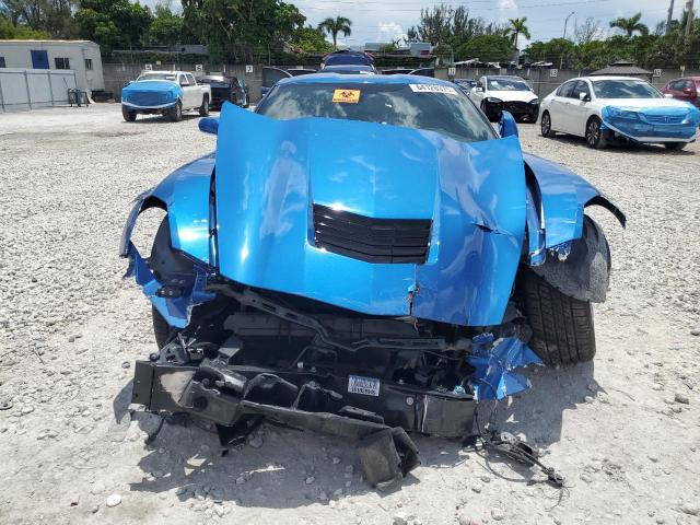 1G1YB2D79G5118053 - 2016 CHEVROLET CORVETTE STINGRAY 1LT BLUE photo 5
