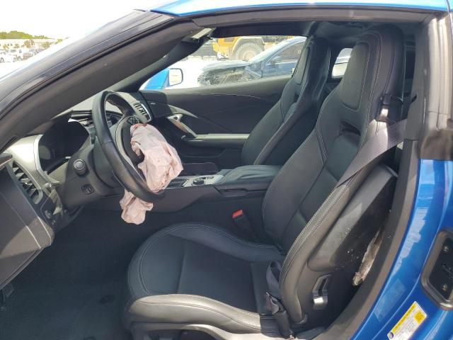 1G1YB2D79G5118053 - 2016 CHEVROLET CORVETTE STINGRAY 1LT BLUE photo 7