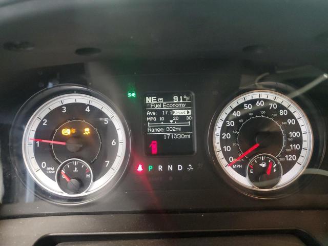 1C6RR7KG8HS633529 - 2017 RAM 1500 ST SILVER photo 9