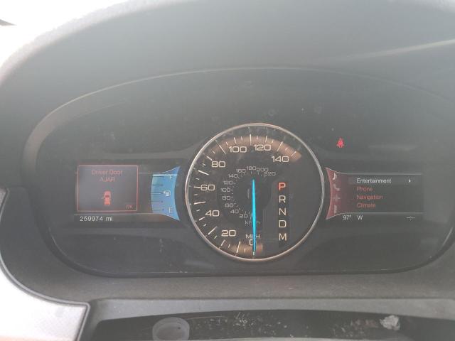 2FMDK4JC3CBA41328 - 2012 FORD EDGE SEL MAROON photo 9