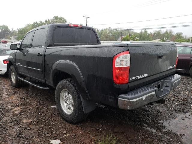 5TBDT44186S525776 - 2006 TOYOTA TUNDRA DOUBLE CAB SR5 BLACK photo 3