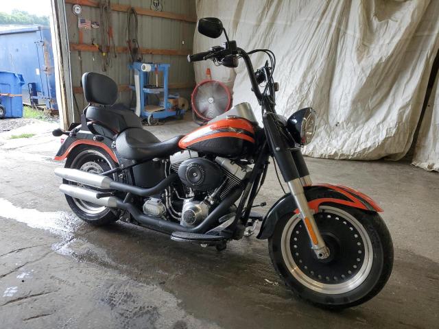 1HD1JNV16CB016954 - 2012 HARLEY-DAVIDSON FLSTFB FATBOY LO ORANGE photo 1