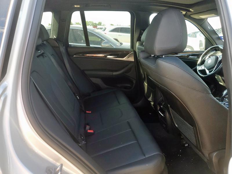 5UXTY5C09M9F59807 - 2021 BMW X3 XDRIVE30I SILVER photo 11