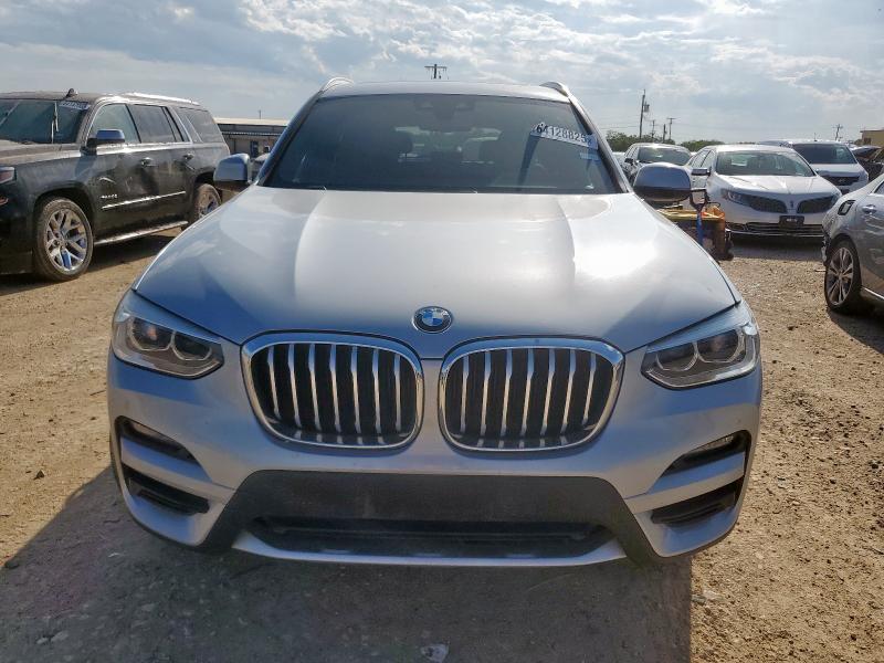 5UXTY5C09M9F59807 - 2021 BMW X3 XDRIVE30I SILVER photo 5