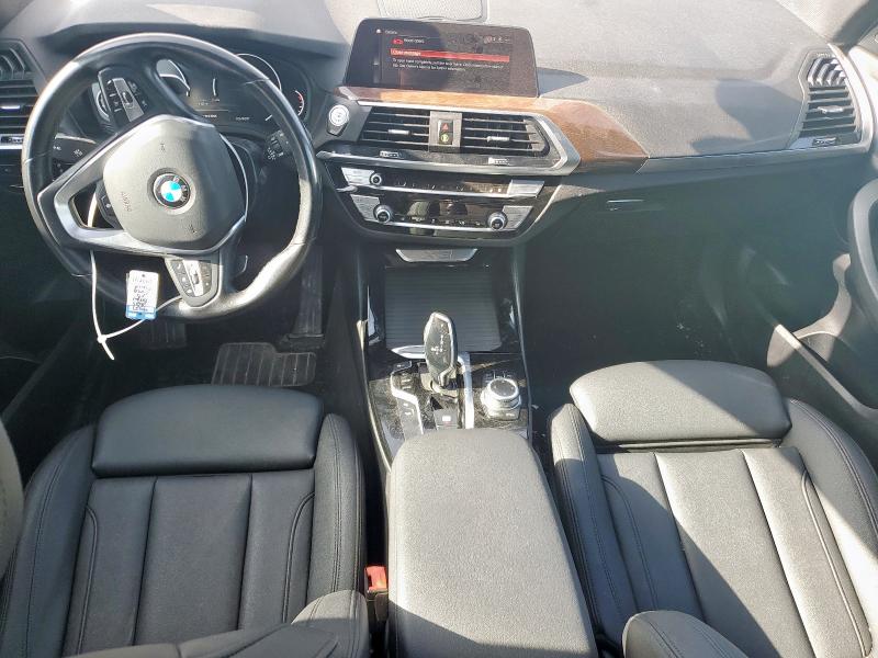 5UXTY5C09M9F59807 - 2021 BMW X3 XDRIVE30I SILVER photo 8