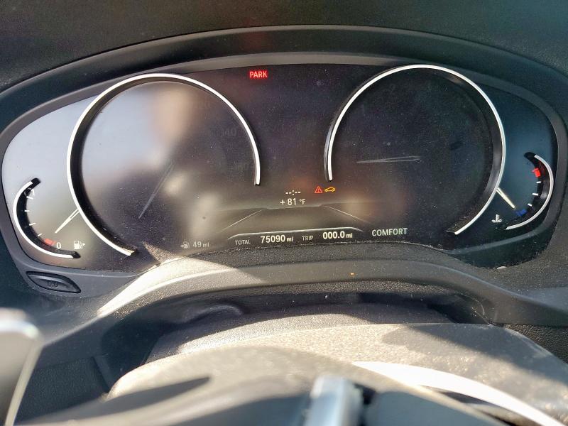 5UXTY5C09M9F59807 - 2021 BMW X3 XDRIVE30I SILVER photo 9