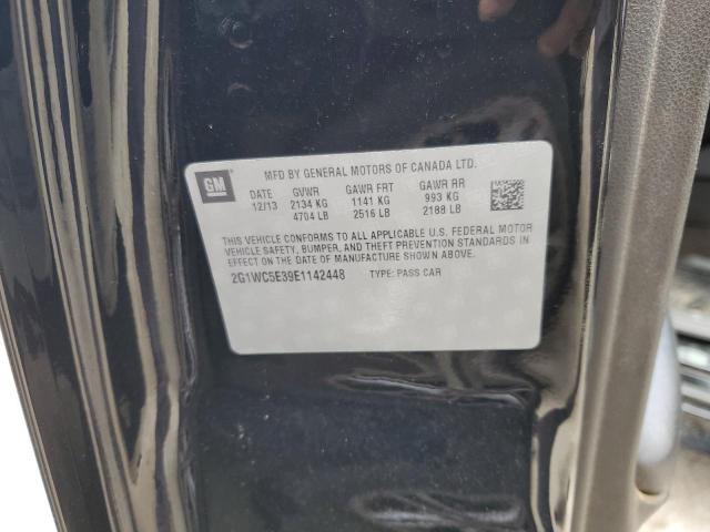 2G1WC5E39E1142448 - 2014 CHEVROLET IMPALA LIM LTZ BLACK photo 12