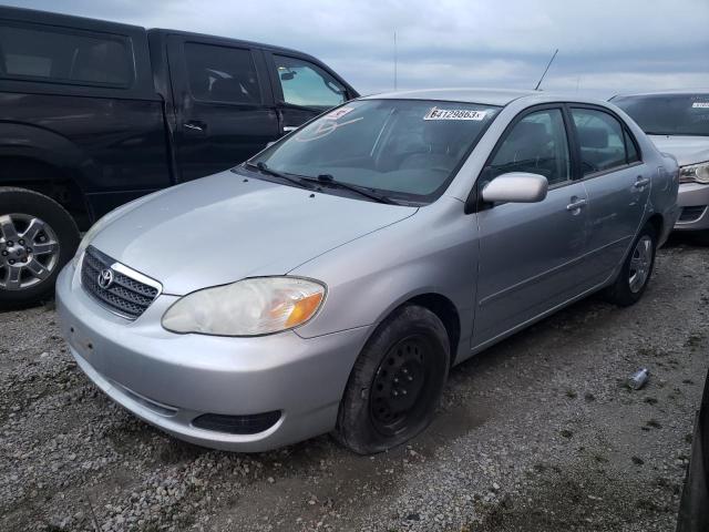 JTDBR32E670133932 - 2007 TOYOTA COROLLA CE SILVER photo 1