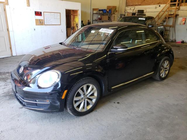 3VWJL7AT2EM632657 - 2014 VOLKSWAGEN BEETLE BLACK photo 1