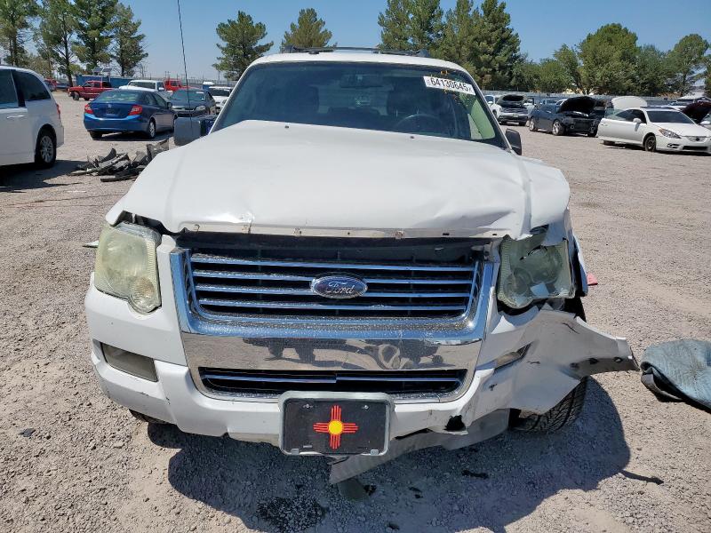 1FMEU6DE7AUA81491 - 2010 FORD EXPLORER XLT 白色 照片 5