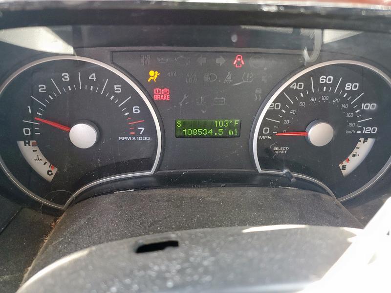 1FMEU6DE7AUA81491 - 2010 FORD EXPLORER XLT 白色 照片 9