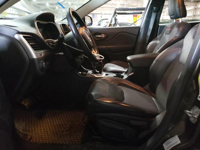 1C4PJMBS0FW634240 - 2015 JEEP CHEROKEE TRAILHAWK GREEN photo 7