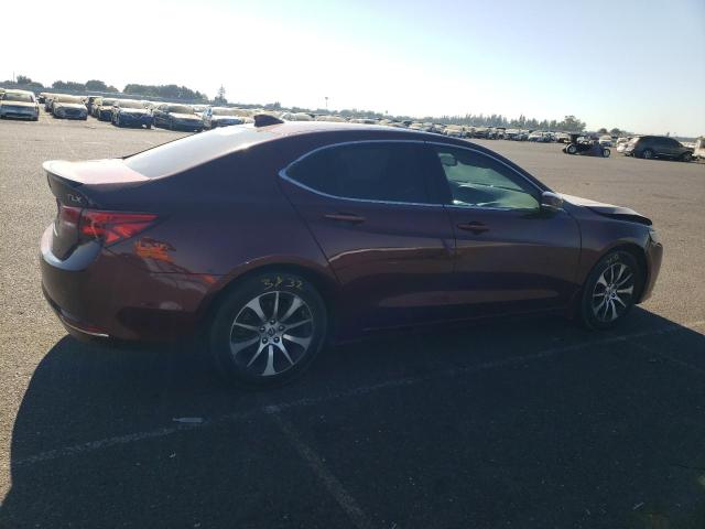 19UUB1F36FA012614 - 2015 ACURA TLX BURGUNDY photo 3