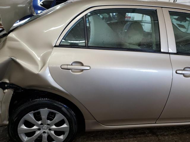 2T1BU4EE3AC517504 - 2010 TOYOTA COROLLA BASE BEIGE photo 10