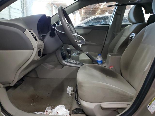 2T1BU4EE3AC517504 - 2010 TOYOTA COROLLA BASE BEIGE photo 7