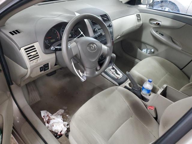 2T1BU4EE3AC517504 - 2010 TOYOTA COROLLA BASE BEIGE photo 8