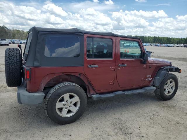 1J4GB391X9L749478 - 2009 JEEP WRANGLER U X MAROON photo 3