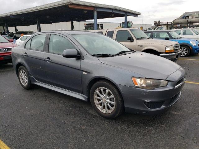 JA32U2FUXAU026925 - 2010 MITSUBISHI LANCER ES/ES SPORT GRAY photo 4