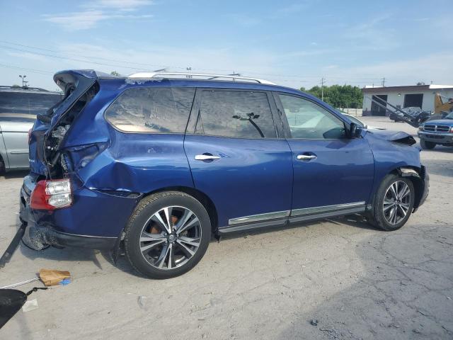 5N1DR2MM9KC629737 - 2019 NISSAN PATHFINDER S BLUE photo 3