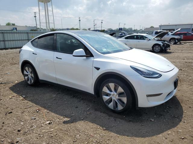 5YJYGDEE6MF117809 - 2021 TESLA MODEL Y WHITE photo 4