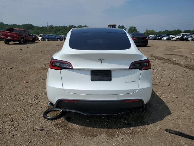 5YJYGDEE6MF117809 - 2021 TESLA MODEL Y WHITE photo 6