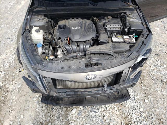 5XXGN4A7XFG362041 - 2015 KIA OPTIMA EX GRAY photo 11