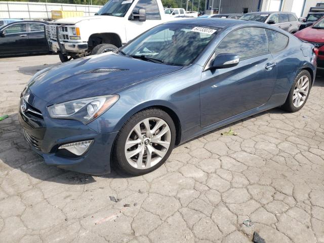 KMHHU6KJ0DU092799 - 2013 HYUNDAI GENESIS CO 3.8L BLUE photo 1