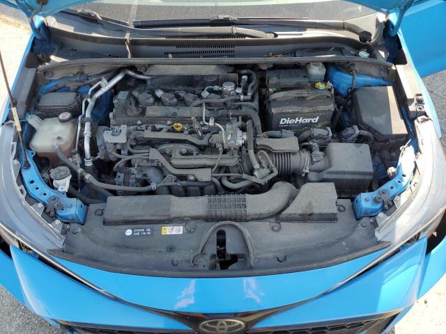 JTNK4RBE9K3047163 - 2019 TOYOTA COROLLA SE Blau Foto 11