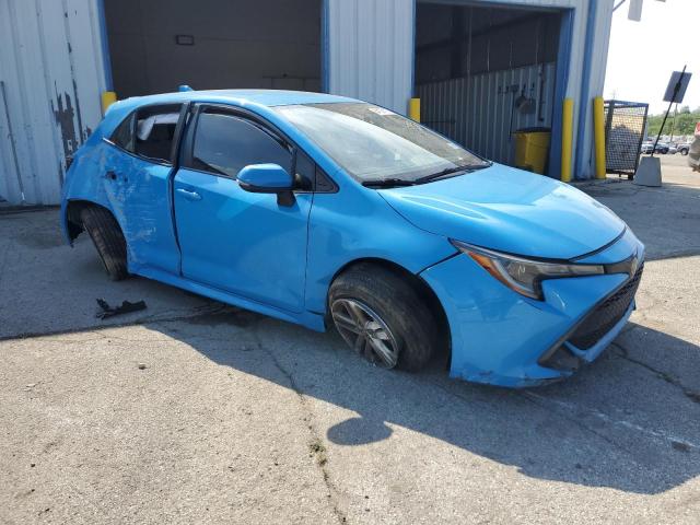 JTNK4RBE9K3047163 - 2019 TOYOTA COROLLA SE Blau Foto 4