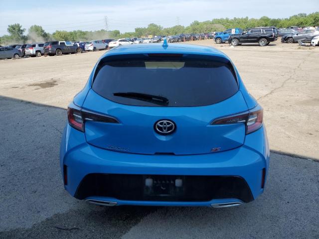 JTNK4RBE9K3047163 - 2019 TOYOTA COROLLA SE Blau Foto 6