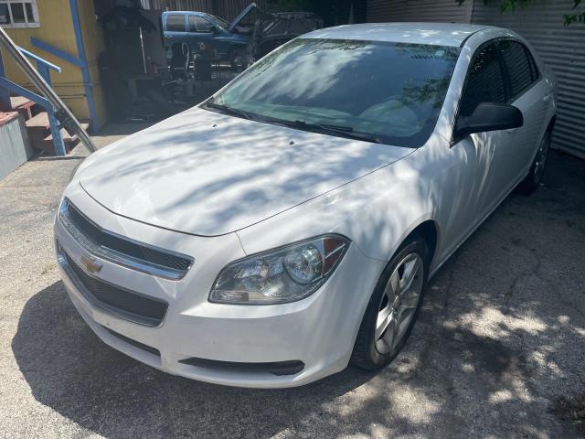 1G1ZA5EU4CF373372 - 2012 CHEVROLET MALIBU LS WHITE photo 2