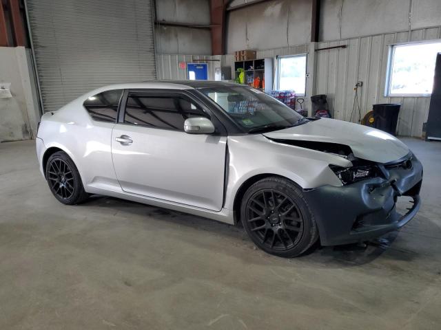 JTKJF5C73B3003607 - 2011 TOYOTA SCION TC SILVER photo 4