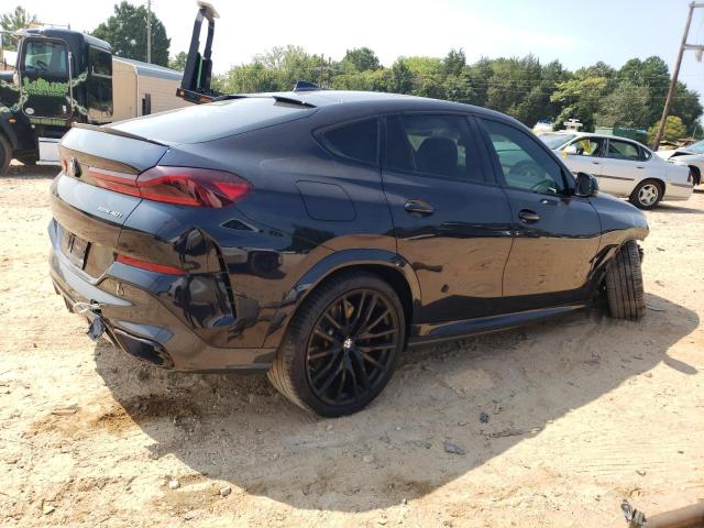 5UXCY6C0XM9E45403 - 2021 BMW X6 XDRIVE40I BLACK photo 3