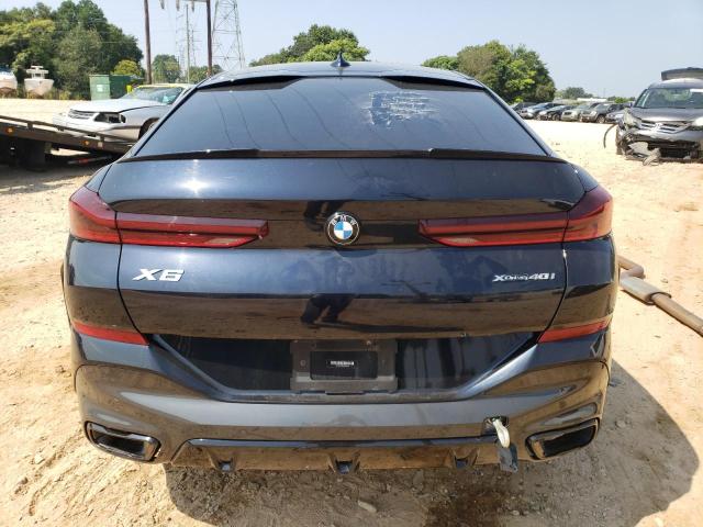 5UXCY6C0XM9E45403 - 2021 BMW X6 XDRIVE40I BLACK photo 6