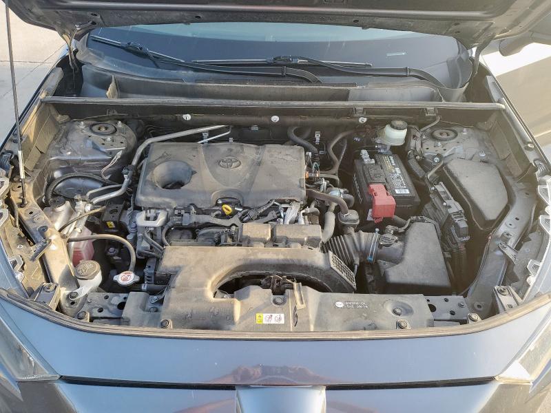 JTMH1RFV8LD046096 - 2020 TOYOTA RAV4 LE GRAY photo 12