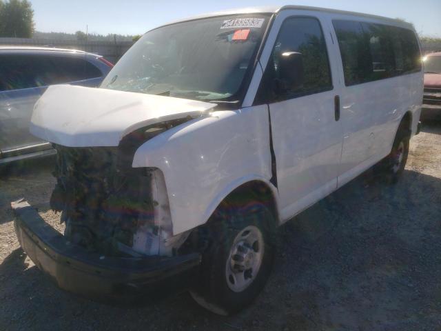 1GAWGPFA5D1175738 - 2013 CHEVROLET EXPRESS G2 LS WHITE photo 1